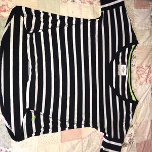 L Abercrombie & Fitch quarter-sleeve shirt